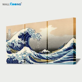 Free Shipping Japan Ukiyo-e Painting 3 Image Panels Canvas The Great Wave of "Kanagawa Surfing" Hokusai Wall Art Prints
Free Shipping Japan Ukiyo-e Painting 3 Image Panels Canvas The Great Wave of "Kanagawa Surfing" Hokusai Wall Art Prints