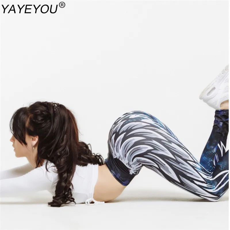 YAYEYOU new printed leggings women's European and American leggings exercise push up female leggings
YAYEYOU new printed leggings women's European and American leggings exercise push up female leggings