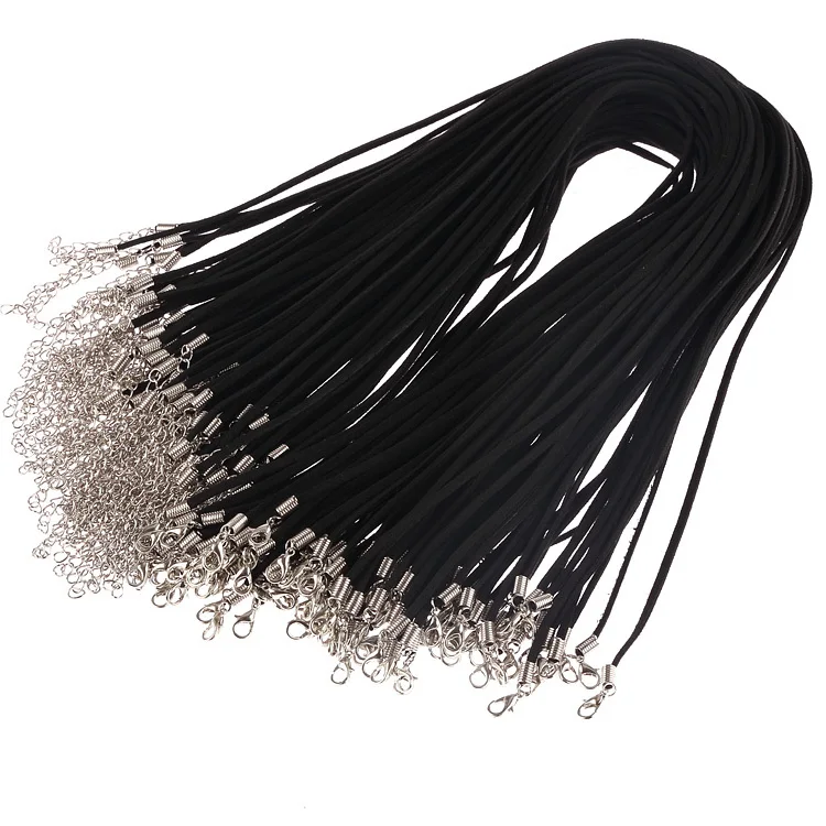 50pcs 2.5mm thick Adjustable Assorted Color Suede Leather Necklace Cord With Lobster Clasp for jewelry findings 52cm length
50pcs 2.5mm thick Adjustable Assorted Color Suede Leather Necklace Cord With Lobster Clasp for jewelry findings 52cm length