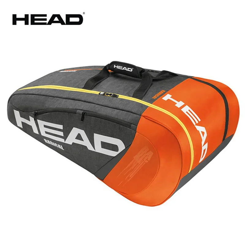 Limited Head Radical Tennis Bag Max For 6 Tennis Rackets Professional Male Sports Backpack With Independent Shoes Bag Djokovic
Limited Head Radical Tennis Bag Max For 6 Tennis Rackets Professional Male Sports Backpack With Independent Shoes Bag Djokovic