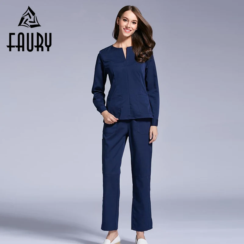 Women Short Sleeve Scrub Sets Medico Beauty Salon Surgery Doctor Surgical Suitv Neck Tops Pants Overalls for Medical Uniform XXL
Women Short Sleeve Scrub Sets Medico Beauty Salon Surgery Doctor Surgical Suitv Neck Tops Pants Overalls for Medical Uniform XXL