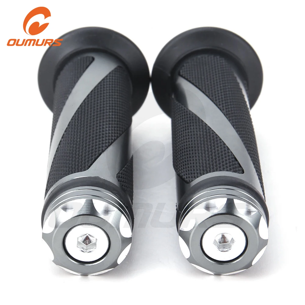 OUMURS Universal 7/8'' 22mm Racing Motorcycle Handle Handlebar Moto Grip CNC Aluminum Motorbike for Honda KTM Hyosung Suzuki 
OUMURS Universal 7/8'' 22mm Racing Motorcycle Handle Handlebar Moto Grip CNC Aluminum Motorbike for Honda KTM Hyosung Suzuki
