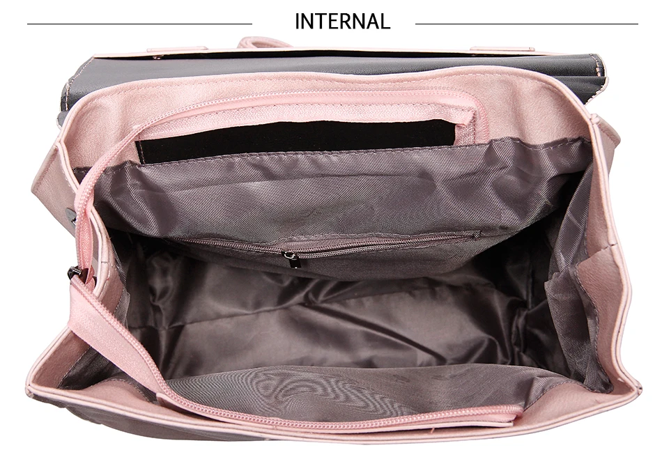High Quality Women Backpack Leather Bags New Arrival 17 Backpacks For Teenage Girls Fashion Bag Woman Back Pack Bolsa Mochila 3