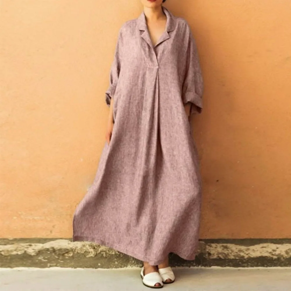 2019 Spring Summer Plus Size Dresses Women 5xl Loose Long Vintage Mori Girl Dress Boho Shirt Dress Maxi Fashion Harajuku Female
2019 Spring Summer Plus Size Dresses Women 5xl Loose Long Vintage Mori Girl Dress Boho Shirt Dress Maxi Fashion Harajuku Female