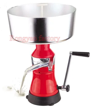 Fl-80 Manual Milk-Cream Separator High-Speed Rotating Milk Separator Lower-Layer Skim Milk Upper-Layer Floating Cream
Fl-80 Manual Milk-Cream Separator High-Speed Rotating Milk Separator Lower-Layer Skim Milk Upper-Layer Floating Cream