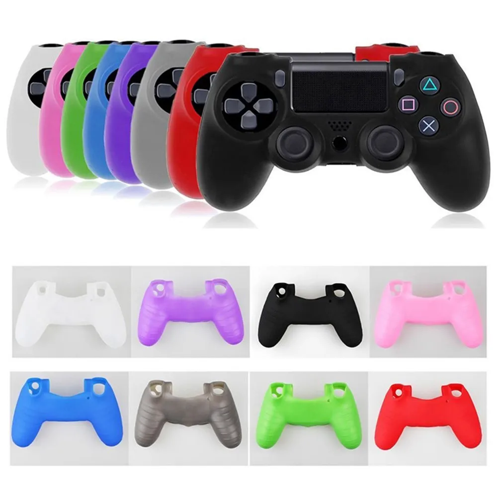 High-Quality Soft Anti-slip Silicone Case Cover ForPlaystation PS4 Controller Stick Grip
High-Quality Soft Anti-slip Silicone Case Cover ForPlaystation PS4 Controller Stick Grip