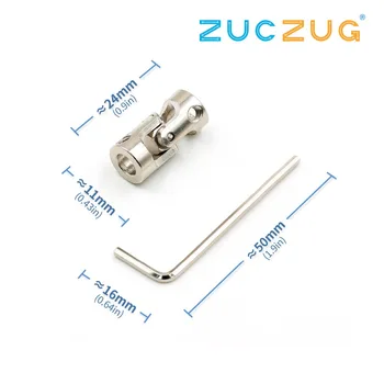 Rc Boat Metal Cardan Joint Gimbal Couplings Universal Joint for 3*4mm/4*4mm/4*5mm/5*5mm/6*6mm
Rc Boat Metal Cardan Joint Gimbal Couplings Universal Joint for 3*4mm/4*4mm/4*5mm/5*5mm/6*6mm