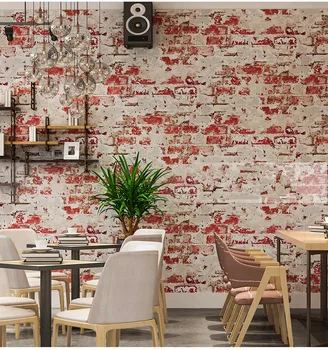 Vintage Industrial Wind Brick Wallpaper Waterproof Wall Background for Living Room PVC Wall Paper Roll Stereoscopic Look 10M
Vintage Industrial Wind Brick Wallpaper Waterproof Wall Background for Living Room PVC Wall Paper Roll Stereoscopic Look 10M
