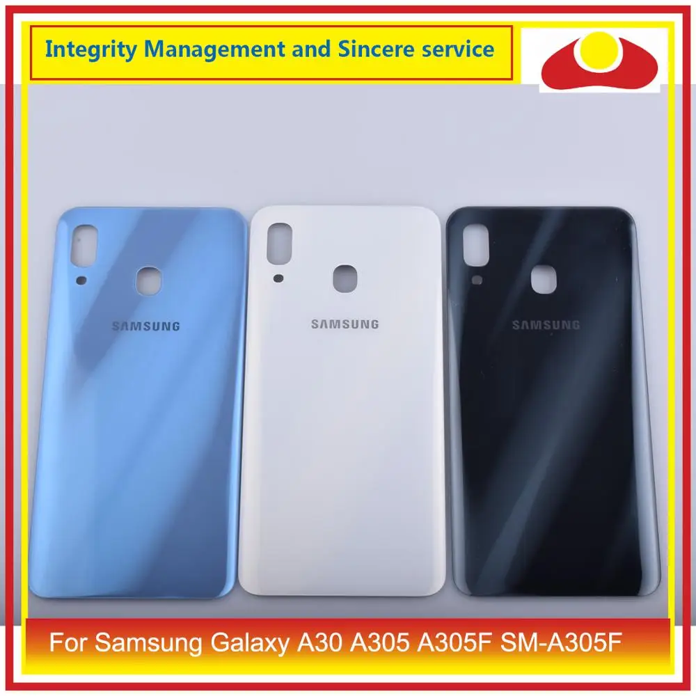 For Samsung Galaxy A30 A305 A305F SM-A305F Housing Battery Door Rear Back Glass Cover Case Chassis Shell A30 2019 Replacement
For Samsung Galaxy A30 A305 A305F SM-A305F Housing Battery Door Rear Back Glass Cover Case Chassis Shell A30 2019 Replacement