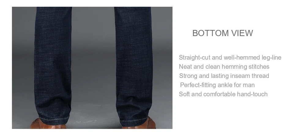 NIGRITY Man Jeans 2020 New Fashion Business Casual Denim Pants Men Straight Cut Slight Stretch Trousers Large Size 29-42 4 Color NIGRITY Man Jeans 2020 New Fashion Business Casual Denim Pants Men Straight Cut Slight Stretch Trousers Large Size 29-42 4 Color
