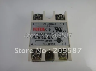 

Solid State Relay SSR-25DA 25A /250V 3-32VDC