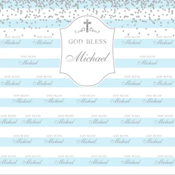 custom First Communion Sequins blue and white striped backdrop High quality Computer print party photo studio background
custom First Communion Sequins blue and white striped backdrop High quality Computer print party photo studio background