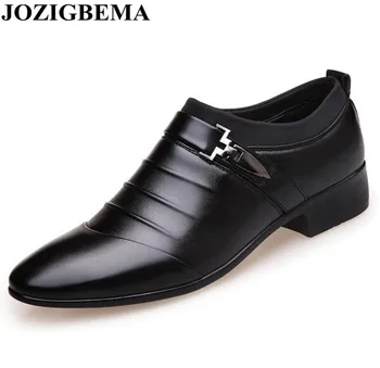 JOZIGBEMA Italian Luxury Style Men's Bussines Dress Shoes Patent Leather Pointed Toe Slip on Black Formal Wedding Flats Shoes
JOZIGBEMA Italian Luxury Style Men's Bussines Dress Shoes Patent Leather Pointed Toe Slip on Black Formal Wedding Flats Shoes
