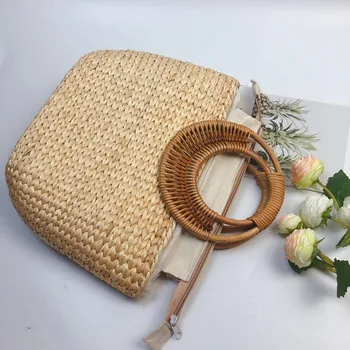 Women Wallets Small Fashion Woven Rattan Bag Women Vintage Straw Bag Casual Wild Vacation Simple Weave Handbag#SW
Women Wallets Small Fashion Woven Rattan Bag Women Vintage Straw Bag Casual Wild Vacation Simple Weave Handbag#SW