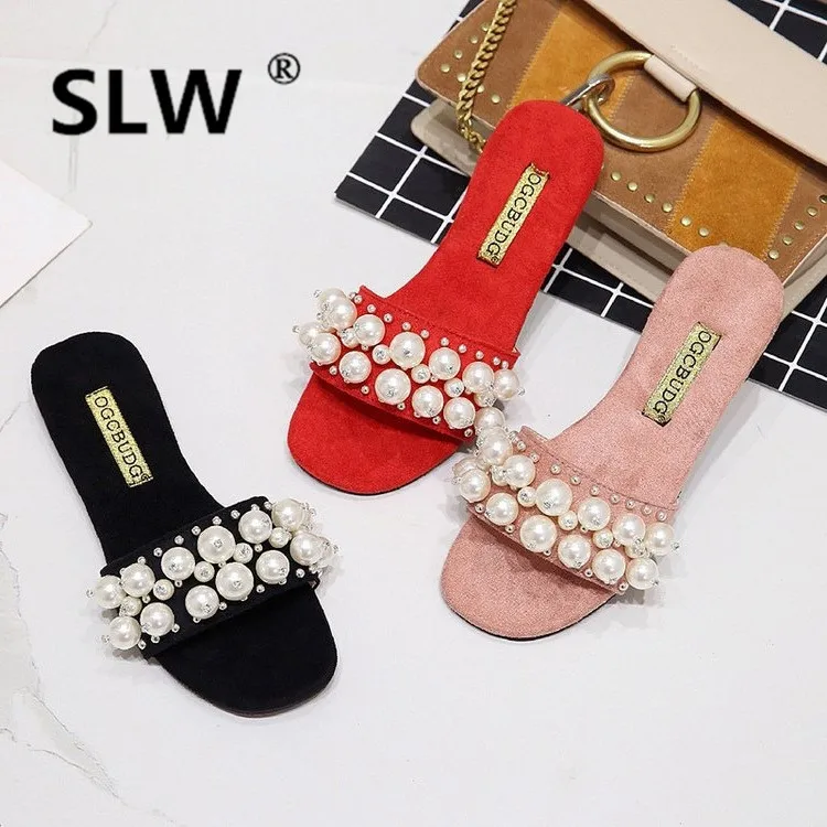 summer luxury big pearl flat open toe beach shoe woman cozy flock crystal slippers woman brand flip flops 2019 footwear hot
summer luxury big pearl flat open toe beach shoe woman cozy flock crystal slippers woman brand flip flops 2019 footwear hot