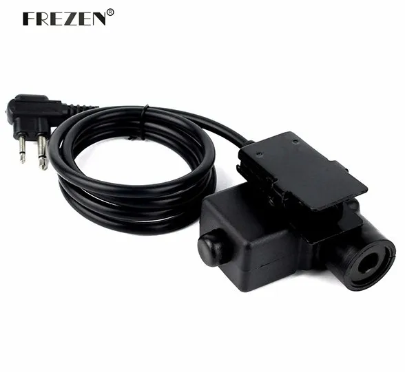 U94 PTT Cable Plug Military Adapter Z113 Standard Version for Walkie Talkie for Motorola Two Pins Radio Hunting
U94 PTT Cable Plug Military Adapter Z113 Standard Version for Walkie Talkie for Motorola Two Pins Radio Hunting