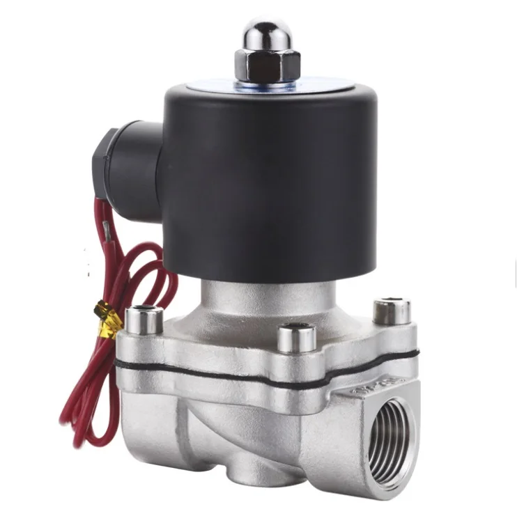 1/2" Stainless Steel Electric solenoid valve Normally Closed 2S series stainless steel water solenoid valve
1/2" Stainless Steel Electric solenoid valve Normally Closed 2S series stainless steel water solenoid valve