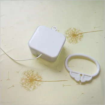 Pull String Cord Music Box White Baby Bed Bell Kids Toy Random Songs Baby Rattles & Mobiles
Pull String Cord Music Box White Baby Bed Bell Kids Toy Random Songs Baby Rattles & Mobiles