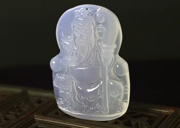 Natural agate chalcedony domineering men 's jade crafts pendant Guan Gongyu pendant 
Natural agate chalcedony domineering men 's jade crafts pendant Guan Gongyu pendant