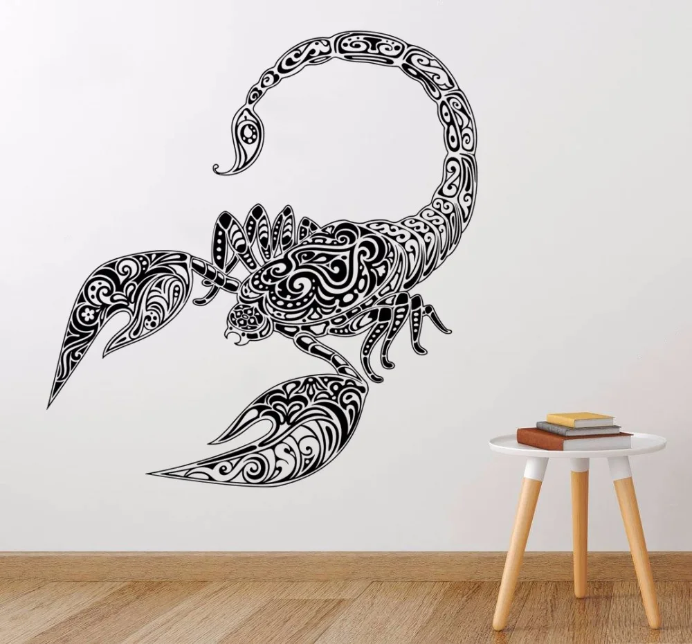 Art Wall Sticker Animals Room Decoration Removeable Vinyl Poster Scorpio Predator Aggressive Symbol Ornament Mordern LY127
Art Wall Sticker Animals Room Decoration Removeable Vinyl Poster Scorpio Predator Aggressive Symbol Ornament Mordern LY127
