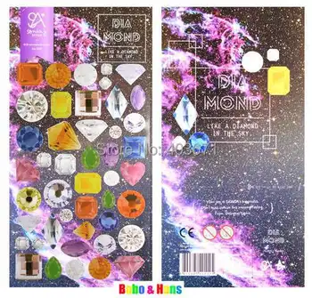 New 1 pcs/set cute diamond designs style paper sticker Scrapbooking Decoration label Wholesale
New 1 pcs/set cute diamond designs style paper sticker Scrapbooking Decoration label Wholesale