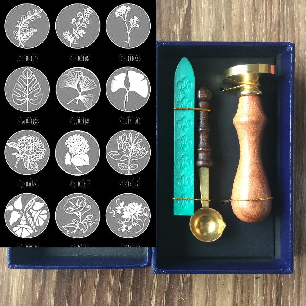Natural tree Plant wax seal Gift Box copper stamp with spoon, league DIY gift ancient seal stamp set,vintage and high quality
Natural tree Plant wax seal Gift Box copper stamp with spoon, league DIY gift ancient seal stamp set,vintage and high quality