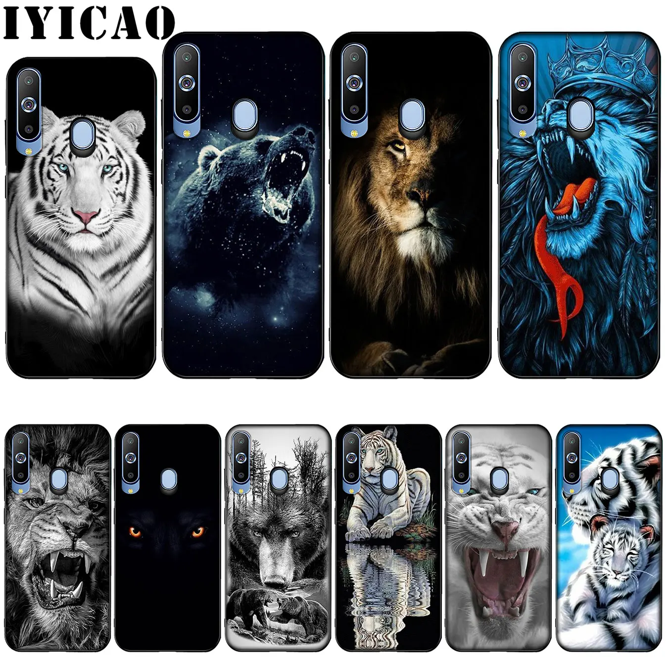 IYICAO bear tiger lion Silicone Soft Case for Samsung Galaxy A10 A30 A40 A50 A70 M10 M20 M30 Cover
IYICAO bear tiger lion Silicone Soft Case for Samsung Galaxy A10 A30 A40 A50 A70 M10 M20 M30 Cover