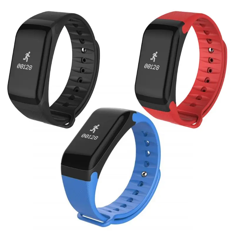 F1 Waterproof Bluetooth Smart Bracelet Sport Tracker Wristband Smartbracelet with Pedometer
F1 Waterproof Bluetooth Smart Bracelet Sport Tracker Wristband Smartbracelet with Pedometer