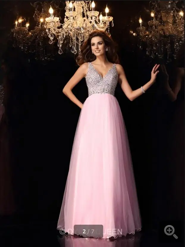 2017 new arrival pink sexy beaded crystals shiny prom dress v neck sleeveless open back elegant prom gowns best selling
2017 new arrival pink sexy beaded crystals shiny prom dress v neck sleeveless open back elegant prom gowns best selling