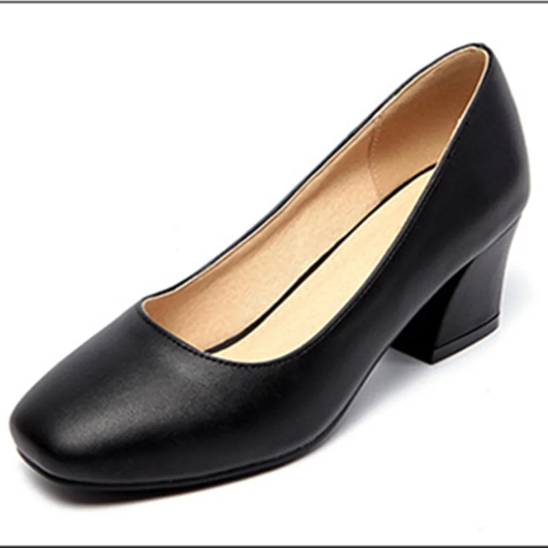 Lady's High Quality Square Toe Thick Heels Designer Larger size 34-43 Elegant Med High heels Comfortable Women Pumps For OL Red
Lady's High Quality Square Toe Thick Heels Designer Larger size 34-43 Elegant Med High heels Comfortable Women Pumps For OL Red