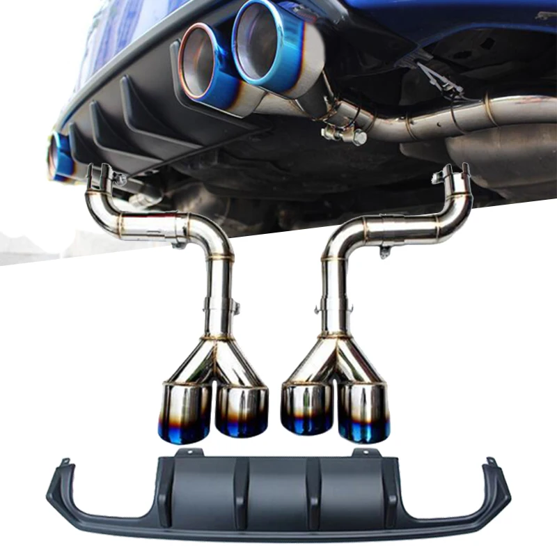 For Honda Civic 2016 2017 MC Style Bumper Diffuser Exhaust Pipe Upgrade Replacement
For Honda Civic 2016 2017 MC Style Bumper Diffuser Exhaust Pipe Upgrade Replacement