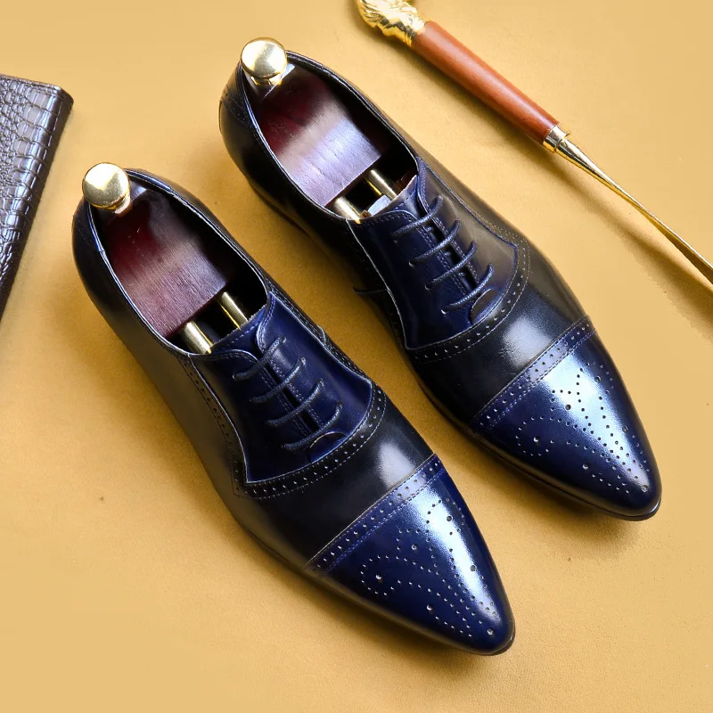 Men leather dress shoes genuine leather luxury brand laces spring Wedding shoes casual flats summer oxford shoes for men
Men leather dress shoes genuine leather luxury brand laces spring Wedding shoes casual flats summer oxford shoes for men