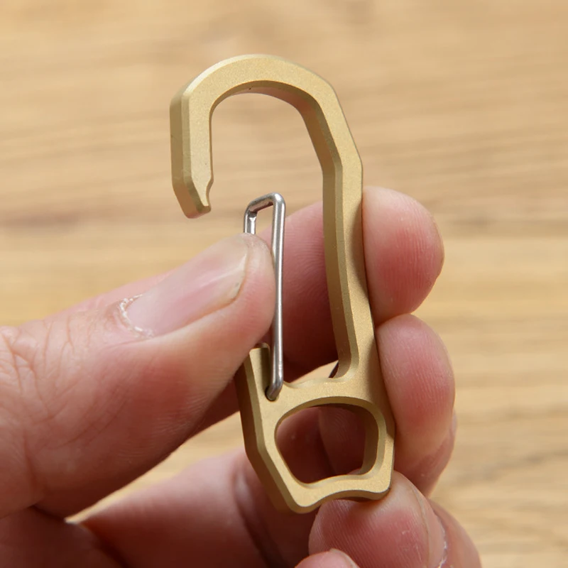DIY Brass Hook Vintage Key Ring Vintage Spring Buckle EDC Outdoor Tools Camping Buckles
DIY Brass Hook Vintage Key Ring Vintage Spring Buckle EDC Outdoor Tools Camping Buckles