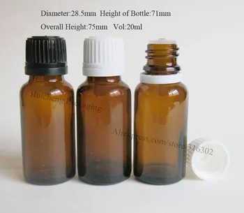 200 x 20ml Brown Glass Essential Oil Container With Tamper Evident Cap, 20cc Boston Round Glass Bottles
200 x 20ml Brown Glass Essential Oil Container With Tamper Evident Cap, 20cc Boston Round Glass Bottles