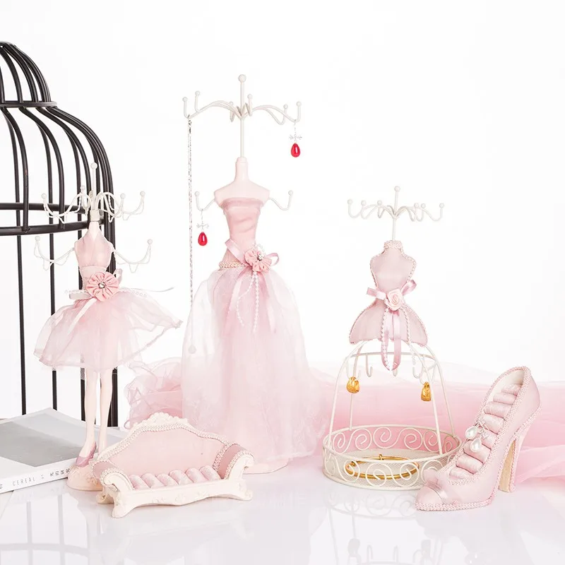 1Pc Korean Creative Earrings Necklace Storage Rack Princess Jewelry Rack Home Living Room Clothing Shop Decor Girl Birthday Gift
1Pc Korean Creative Earrings Necklace Storage Rack Princess Jewelry Rack Home Living Room Clothing Shop Decor Girl Birthday Gift