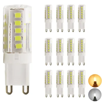 12 Pcs/lot G9 LED Bulb 220V SMD 2835 3W 33LEDs Corn Lamp LED Spotlight Replace 30w Halogen Chandelier Light
12 Pcs/lot G9 LED Bulb 220V SMD 2835 3W 33LEDs Corn Lamp LED Spotlight Replace 30w Halogen Chandelier Light