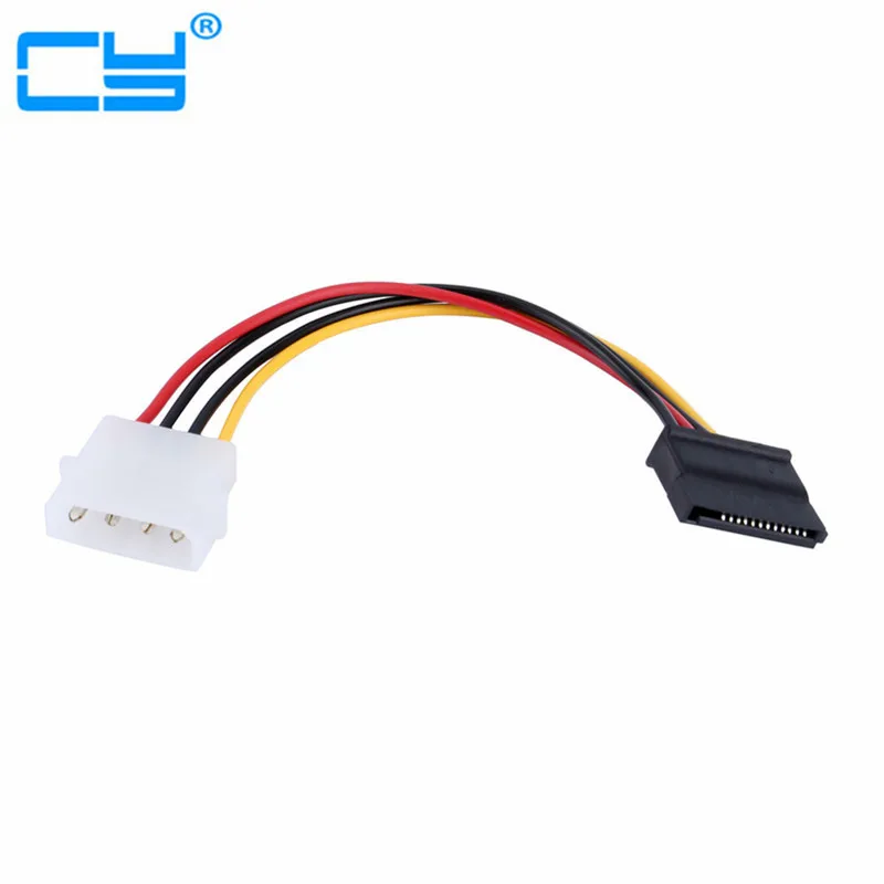 Free shipping SATA 15pin 15P Serial ATA Female to Molex IDE 4 Pin Male M-M Hard Drive Adapter Power Cable Line Power
Free shipping SATA 15pin 15P Serial ATA Female to Molex IDE 4 Pin Male M-M Hard Drive Adapter Power Cable Line Power
