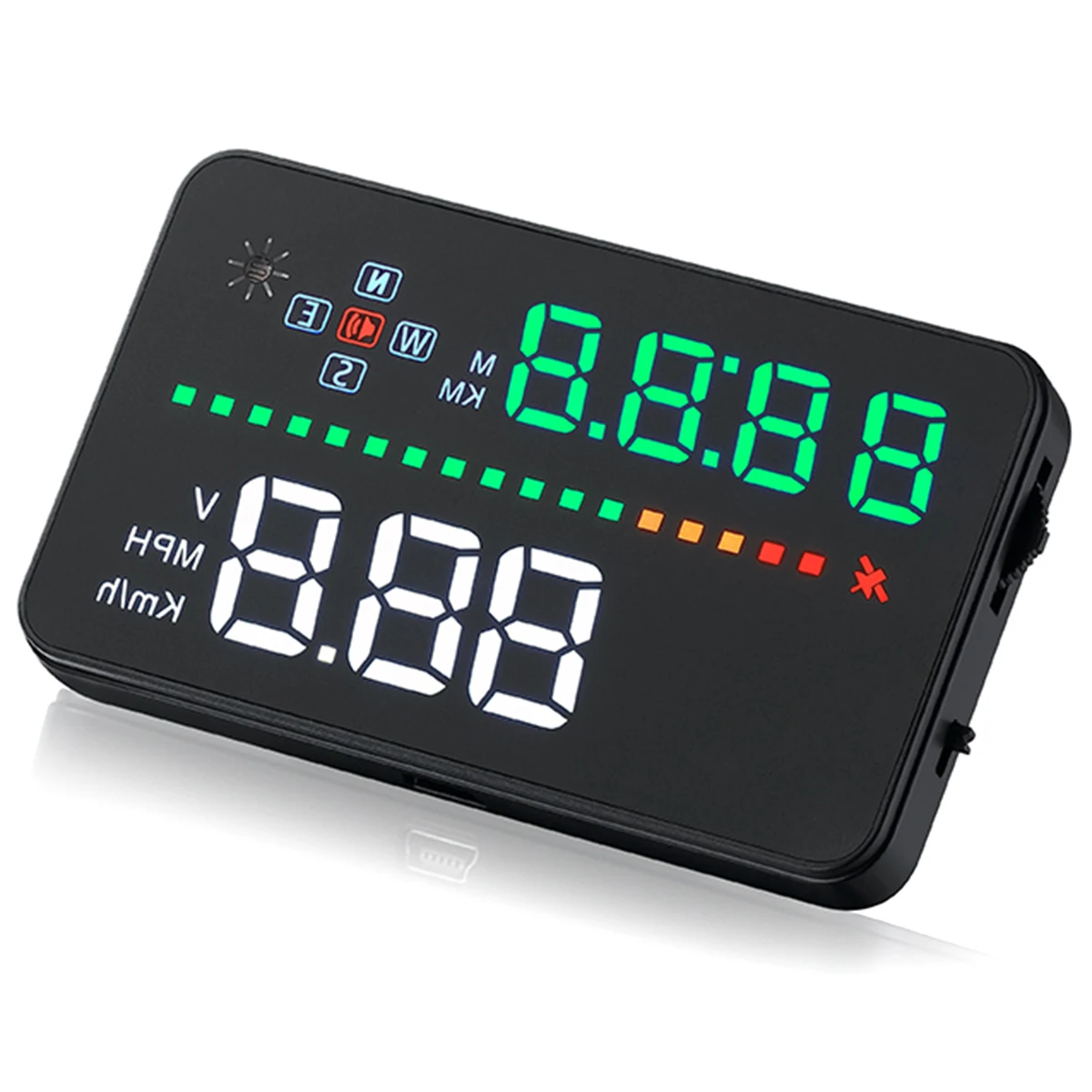 40mA HUD Head-Up Display Car-Styling Hud Display Overspeed Warning Windshield Projector Alarm System Universal Auto
40mA HUD Head-Up Display Car-Styling Hud Display Overspeed Warning Windshield Projector Alarm System Universal Auto