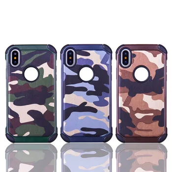 For Apple iphone X Camo design case PC+TPU 2 in 1 shockproof hard case for iphone X DHL free shipping 100 pcs/set
For Apple iphone X Camo design case PC+TPU 2 in 1 shockproof hard case for iphone X DHL free shipping 100 pcs/set