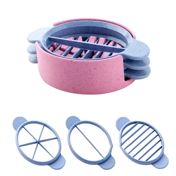 100pcs/lot New Arrival Three in one Creative Cutters Egg dispenser Fancy Preserved Egg Divider Egg Slicer Kitchen Gadgets Hot
100pcs/lot New Arrival Three in one Creative Cutters Egg dispenser Fancy Preserved Egg Divider Egg Slicer Kitchen Gadgets Hot