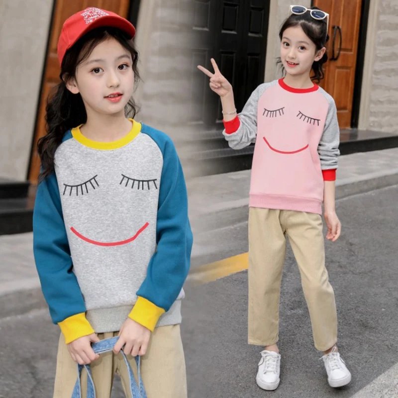 Children's Little Girls Spring Korea Long Sleeved Cotton Princess Sweater Basic T Shirt For Girls Cartoon T shirts Tops Clothes
Children's Little Girls Spring Korea Long Sleeved Cotton Princess Sweater Basic T Shirt For Girls Cartoon T shirts Tops Clothes