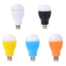FFFAS Linda luz LED USB portátil para ordenador portátil banco de energía portátil Mini USB Gadget de ahorro Emergy luz USB(China)
