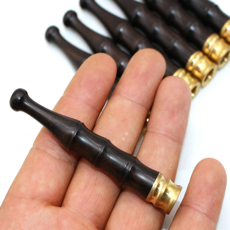 Ebony Wood Grain Solid Wood Pipe Circulating Filter Bamboo Modeling Cigarette Holder Mouthpiece Tobacco Pipe Filter Smoking Pipe
Ebony Wood Grain Solid Wood Pipe Circulating Filter Bamboo Modeling Cigarette Holder Mouthpiece Tobacco Pipe Filter Smoking Pipe