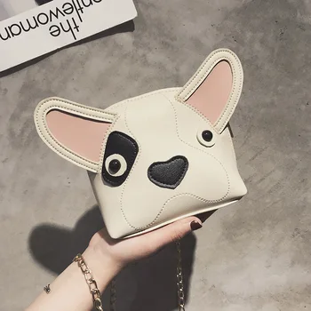 Personality dog Design Fashion Leather Crossbody Mini Messenger Bag Women Chain Purse Female Shoulder Bag Gift
Personality dog Design Fashion Leather Crossbody Mini Messenger Bag Women Chain Purse Female Shoulder Bag Gift