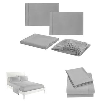 2019 New Gray Solid Color Simple Series Bedding Sheets Bed Pillowcase Four Sets high quality Soft to the touch L606
2019 New Gray Solid Color Simple Series Bedding Sheets Bed Pillowcase Four Sets high quality Soft to the touch L606