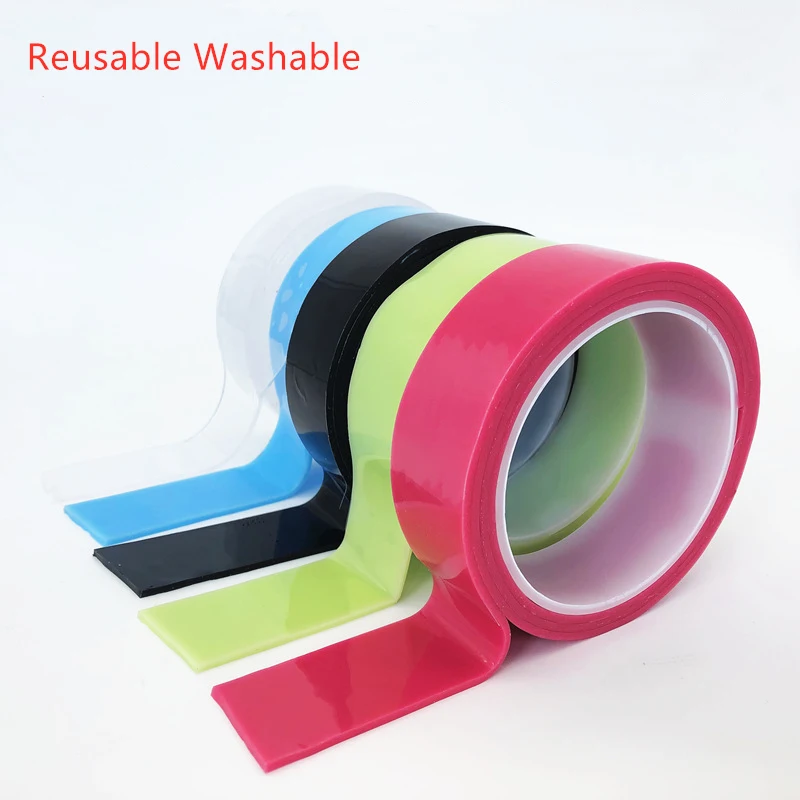 1/2/3m Strong Acrylic Tape Nano Magic Tape Super Fix Transparent Reusable Waterproof Double Sided Adhesive Tapes 2mm Thick
1/2/3m Strong Acrylic Tape Nano Magic Tape Super Fix Transparent Reusable Waterproof Double Sided Adhesive Tapes 2mm Thick