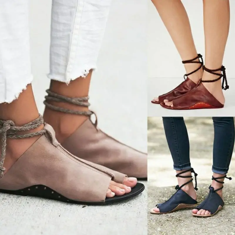 Zapatos Mujer Summer Sandals Women Flats Ladies Shoes Woman Ankle Strap Wedding Chaussure Femme 2018 Hot Sale Lace Up
Zapatos Mujer Summer Sandals Women Flats Ladies Shoes Woman Ankle Strap Wedding Chaussure Femme 2018 Hot Sale Lace Up