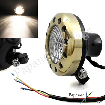 Motorcycle 4 1/2" E-Mark H4 Headlight High/Low Beam Drilled Halo Headlamp For Harley XS650 Old School Cafe Racer Bobber Chopper
Motorcycle 4 1/2" E-Mark H4 Headlight High/Low Beam Drilled Halo Headlamp For Harley XS650 Old School Cafe Racer Bobber Chopper