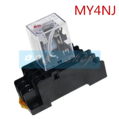 ZFU Free shipping HH54P MY4NJ plug-in relay PYF14A 12v 24v 36v 48v 110v 220v DC/AC 5A silver contact 14pins 4PDT rele socket
ZFU Free shipping HH54P MY4NJ plug-in relay PYF14A 12v 24v 36v 48v 110v 220v DC/AC 5A silver contact 14pins 4PDT rele socket