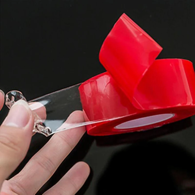 Dropshipping 3M Double-Sided Tape Red High-Strength Acrylic Gel Transparent Tape Sticker Car Interior Fixing Glue
Dropshipping 3M Double-Sided Tape Red High-Strength Acrylic Gel Transparent Tape Sticker Car Interior Fixing Glue